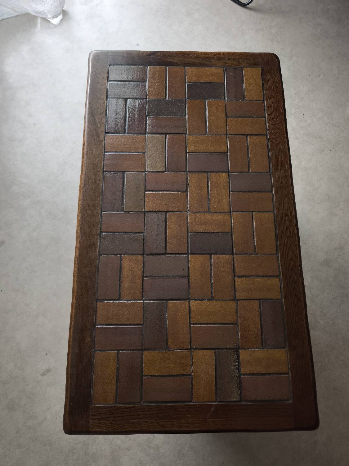 Vintage mosaic coffee table