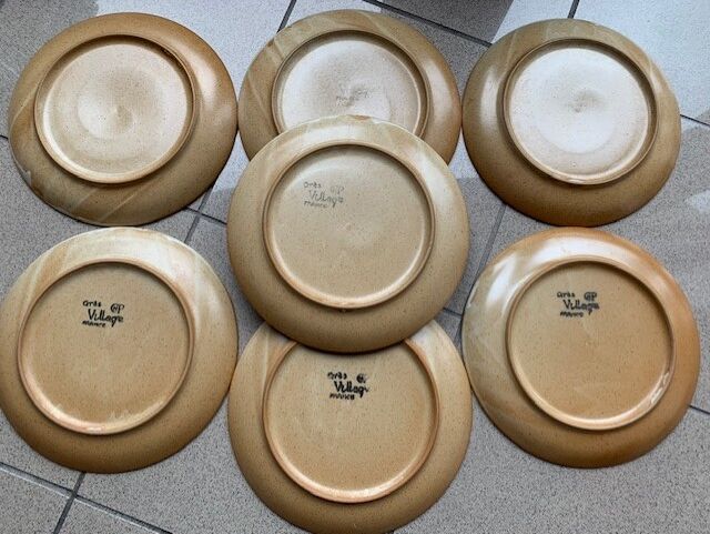 GRES VILLAGE FRANCE dessert and flat plate