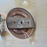 Copper "lantern" wall lamp 1910
