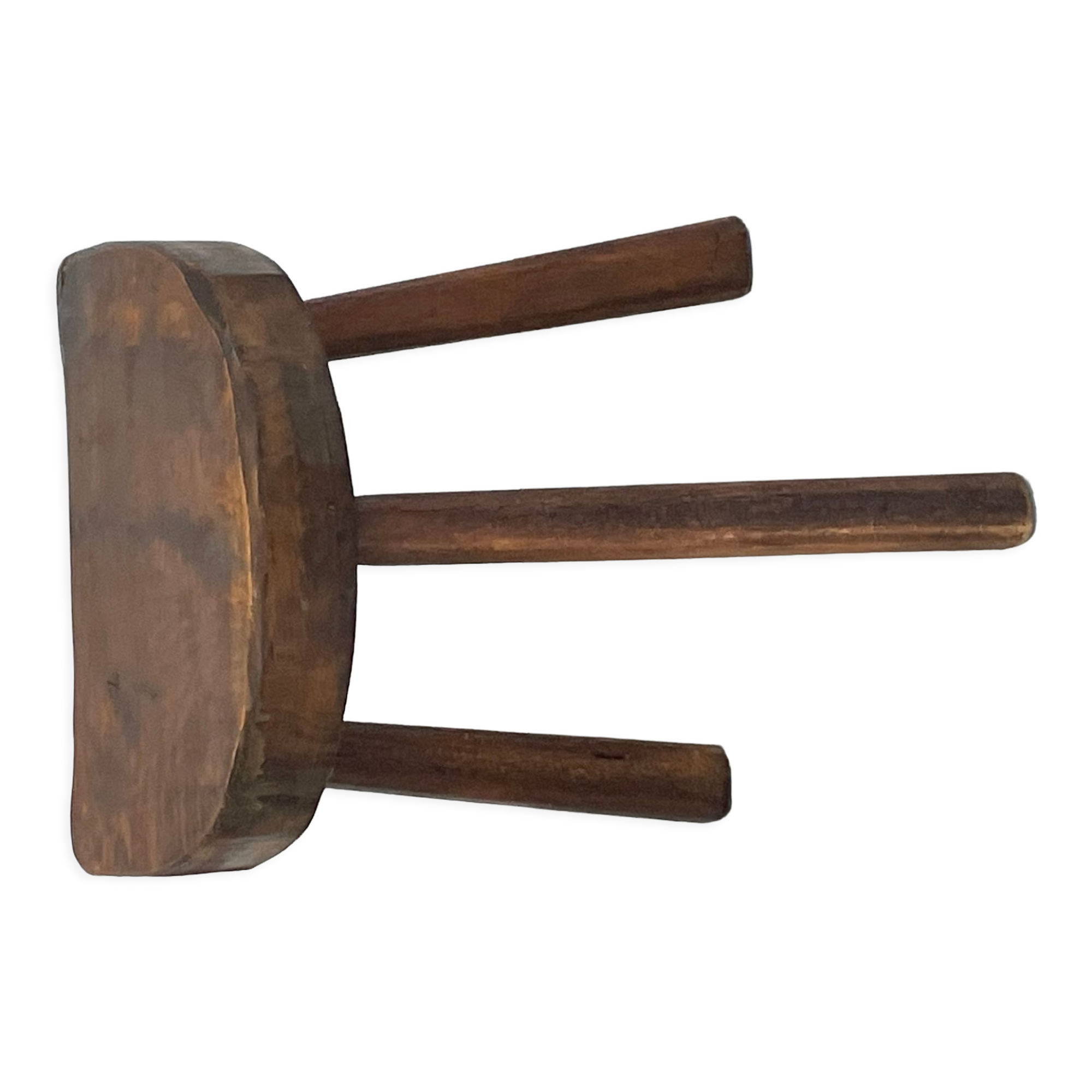 Brutalist tripod stool