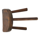 Brutalist tripod stool