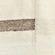 Cream & Brown Large Kilim Rug, 255x313Cm