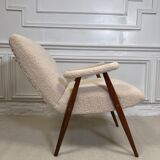Restored Scandinavian vintage armchair