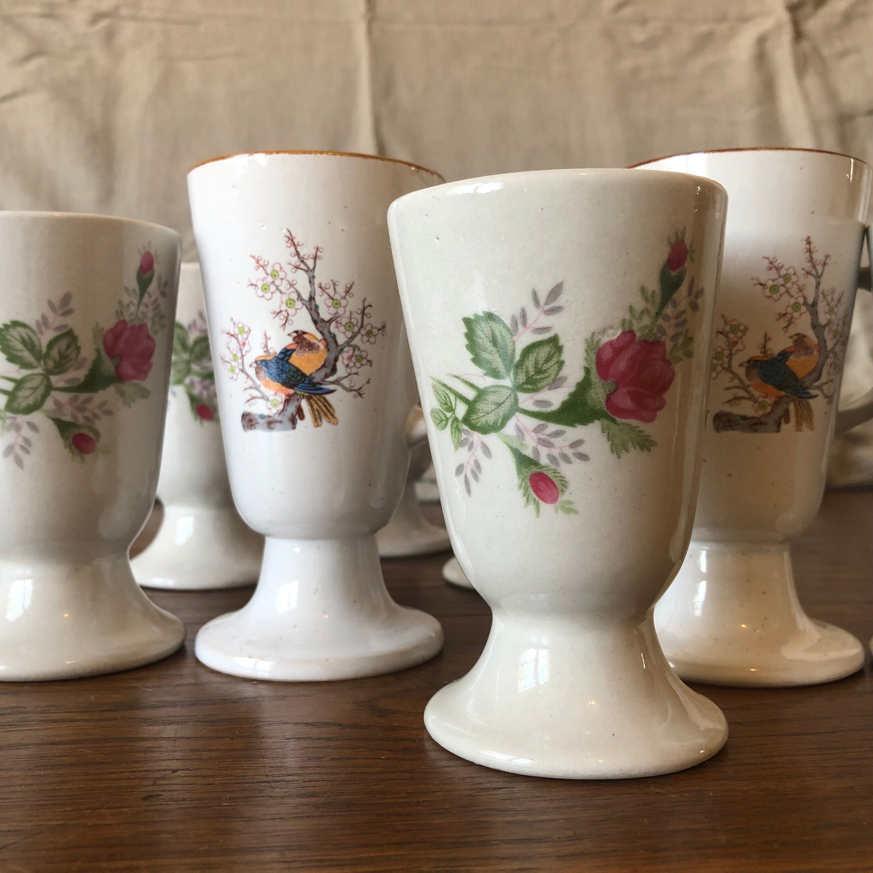 Service mazagrans mismatched sandstone