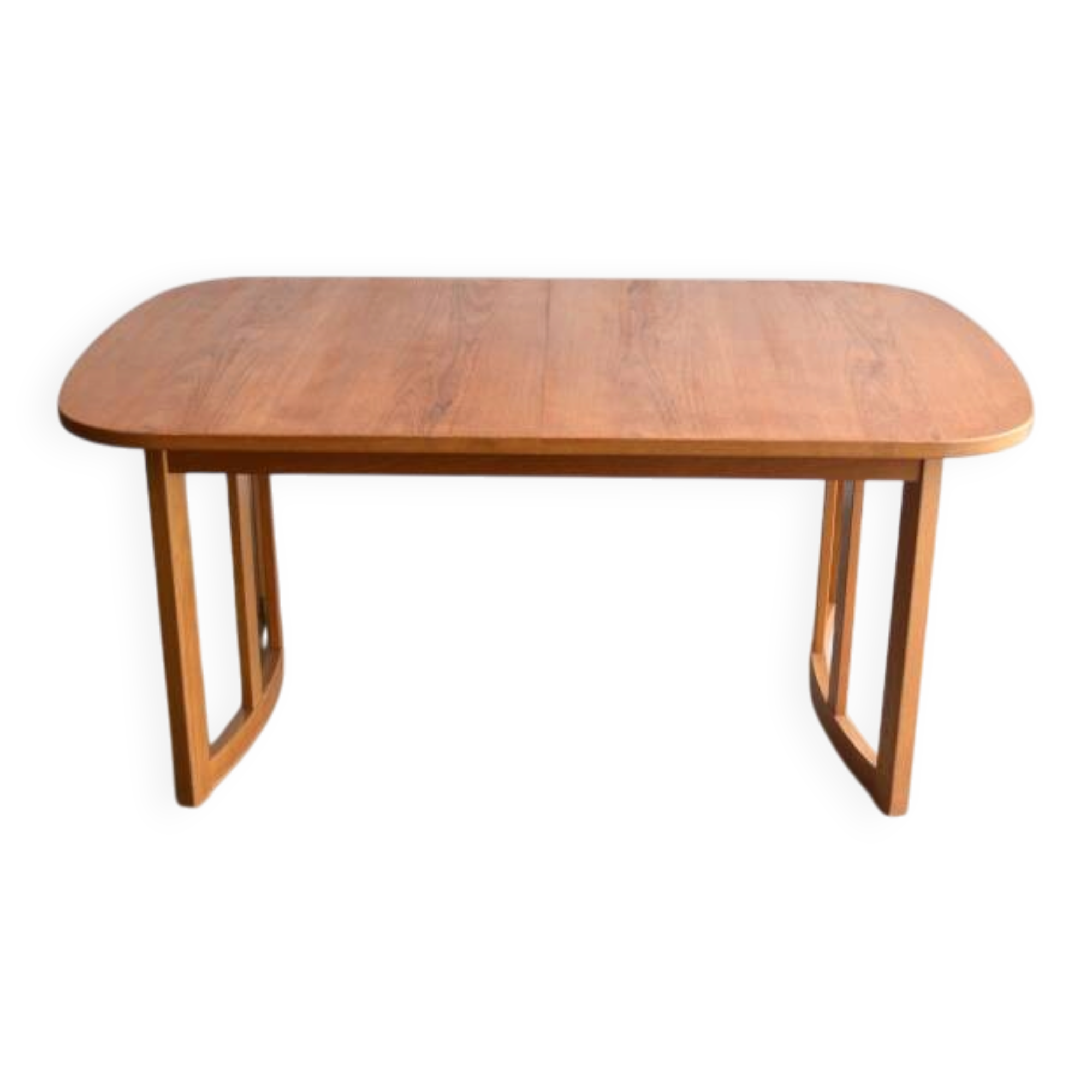 Danish table with 2 extensions, 165cm