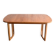 Danish table with 2 extensions, 165cm