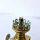 Olympe lamp genuine 1860 pigeon lamp type brass