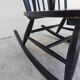 Rocking chair fauteuil à bascule 1950 vintage