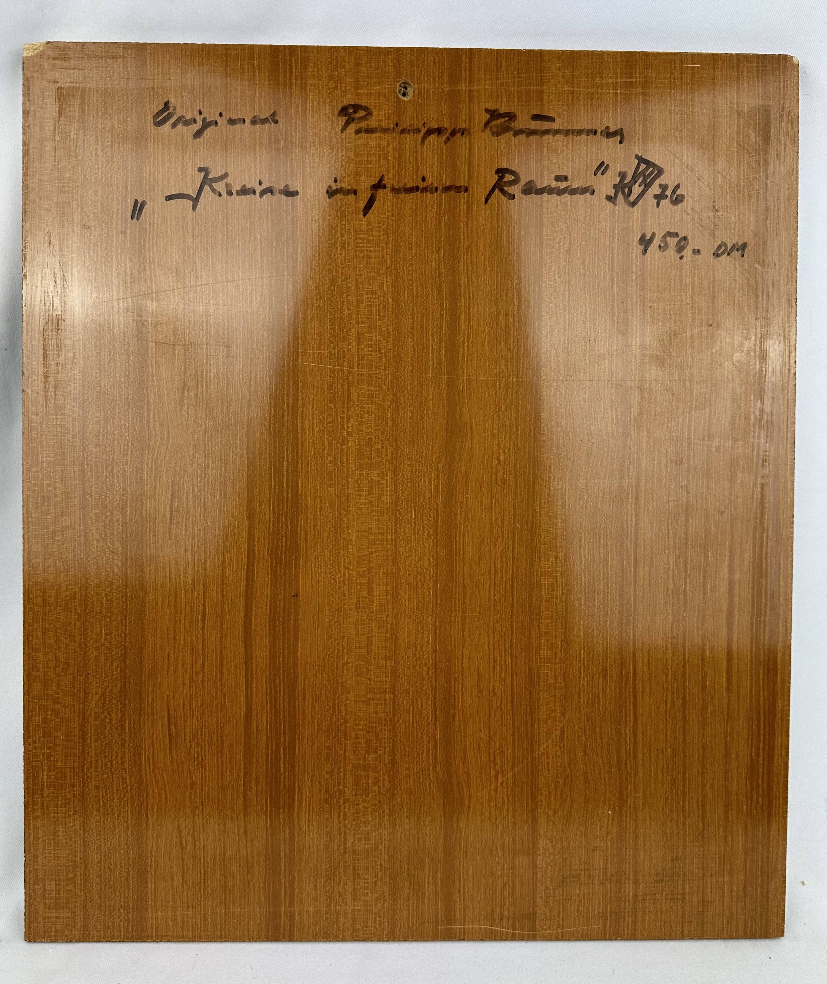 Abstract painting from the 1970s