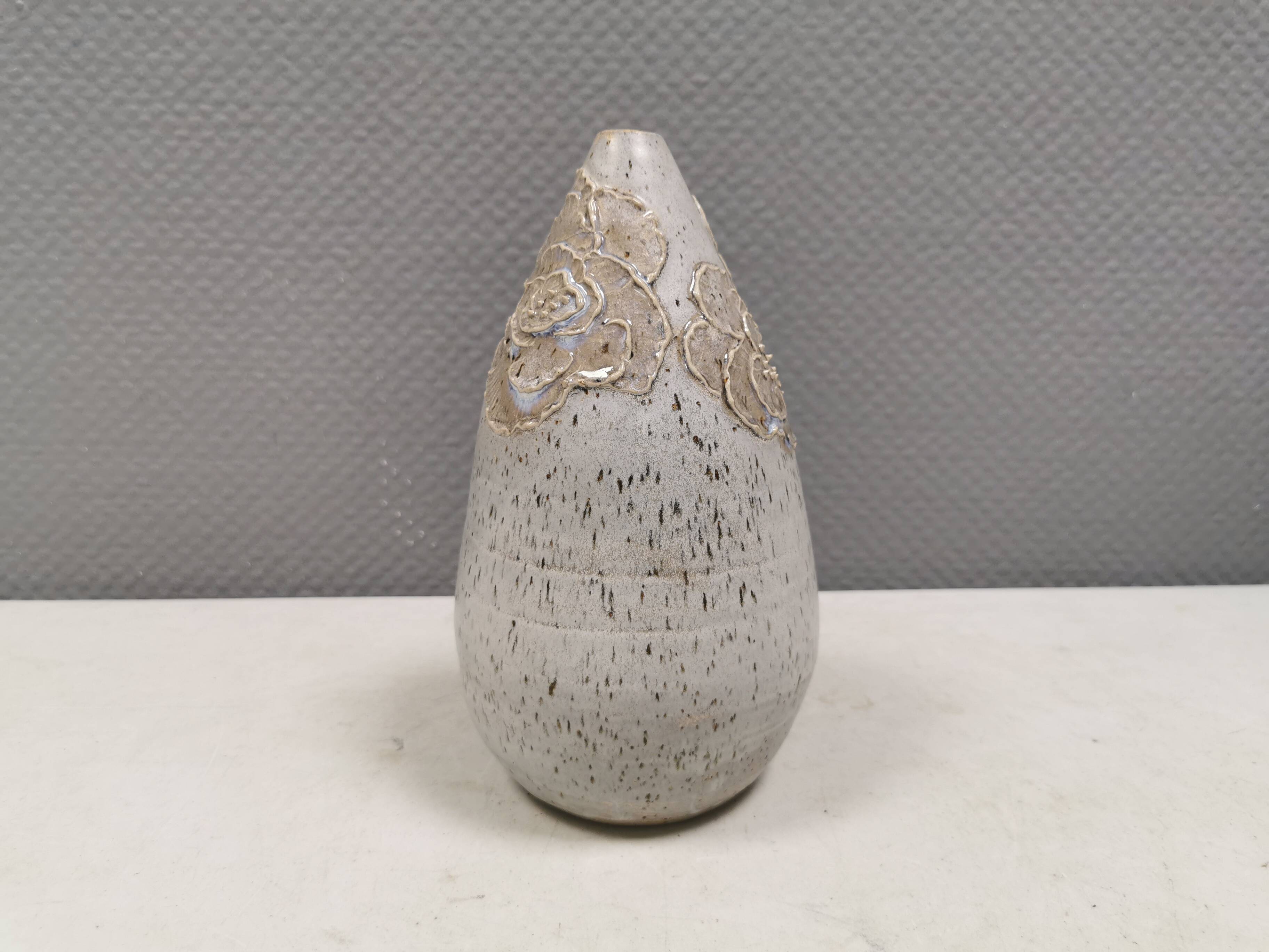 Handmade Danish ceramic vase.