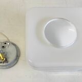 Large opaline globe ceiling light - 1960s
