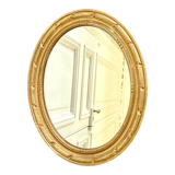 Golden wooden mirror 48x38 cm