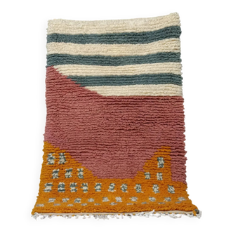 Handmade traditional carpet 250cm x 150cm Moroccan