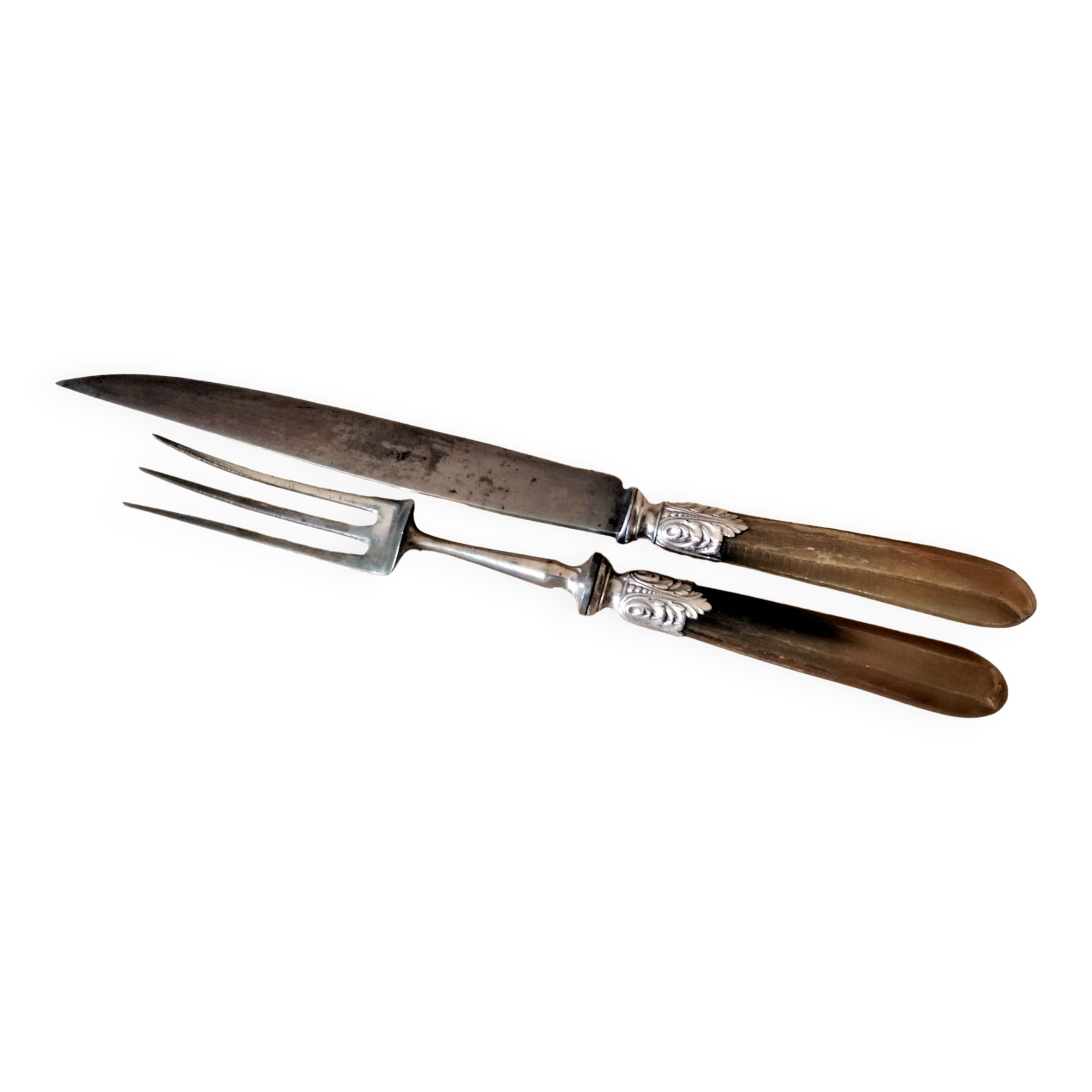 Paire de couverts à découper