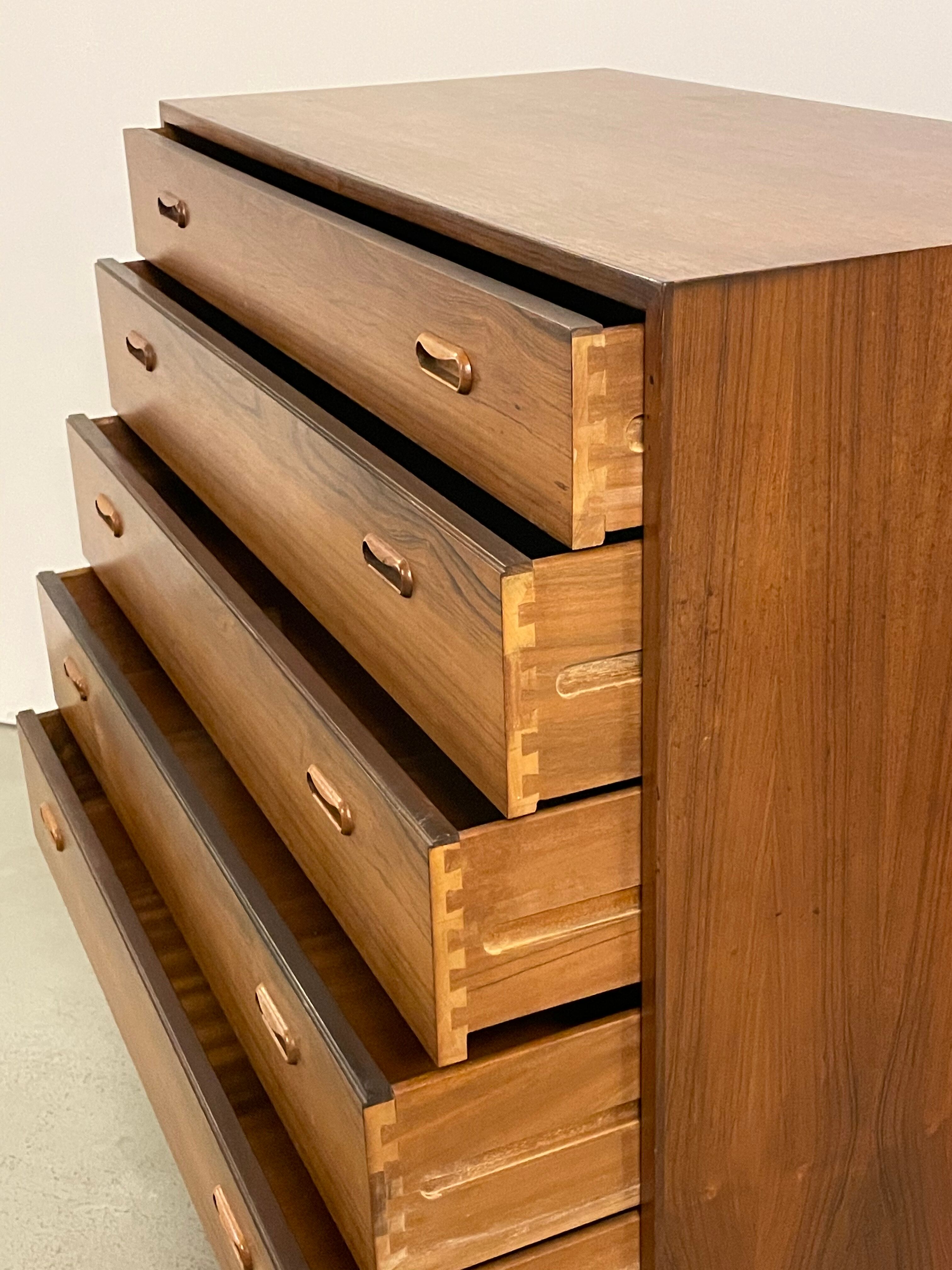 Danish Chest of Drawers by Arne Vodder 1960s