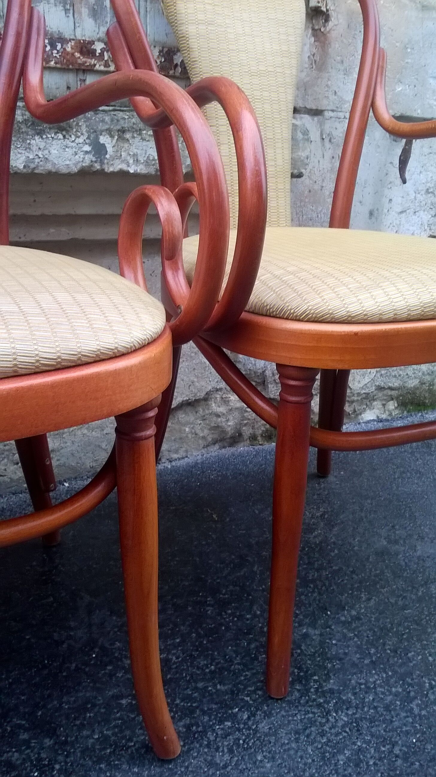 Sets of 4 fmg armchairs