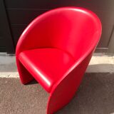 Fauteuil Massimo Vignelli Poltrona Frau 1980