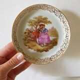 Gloria fine porcelain Fragonard hollow plate