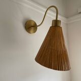 Applique murale Pencil Reed Cone mid-century modern