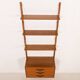 Scandinavian mid century wall unit in teak, 1960s