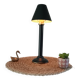 Vintage candle holder lamp from the 70s/80s