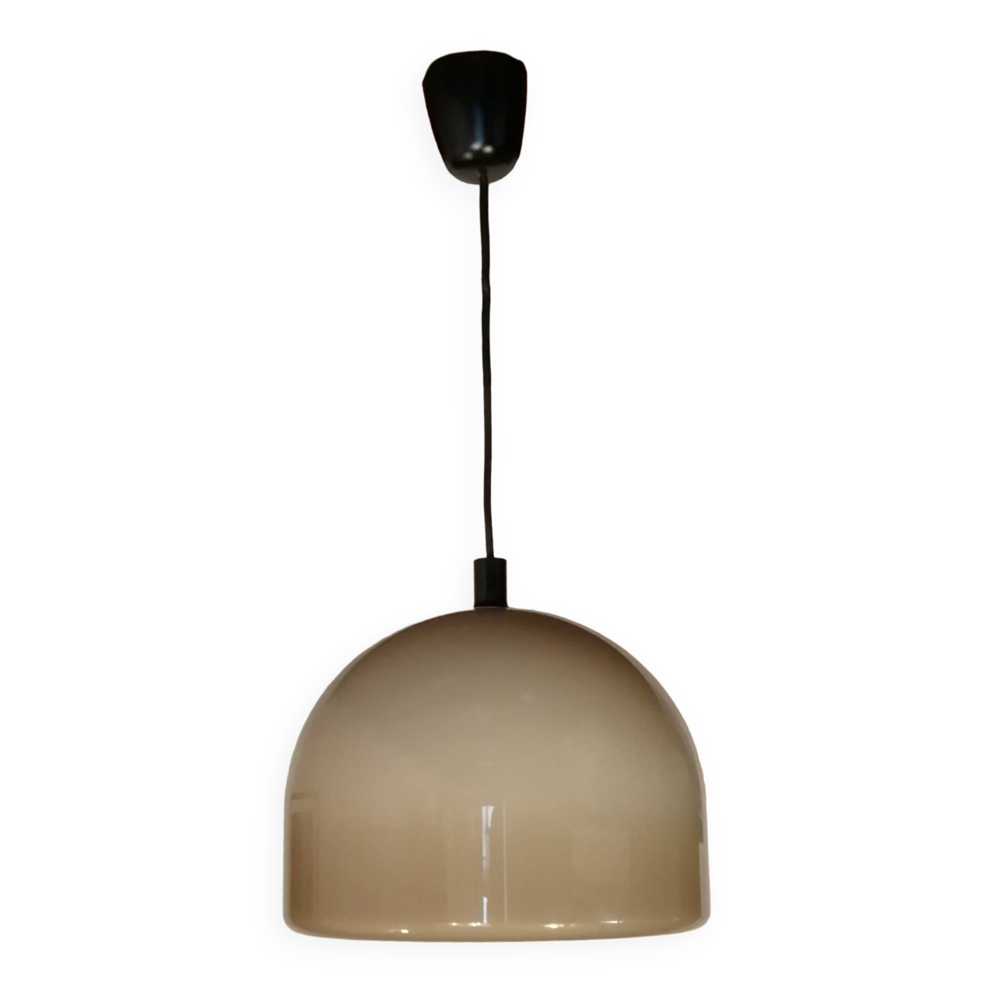 Brown Staff pendant light model 5593 made in Germany vintage 1970