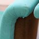 Set of two Lev & Lev armchairs in fabric, removable covers, with fiberglass structure, year
