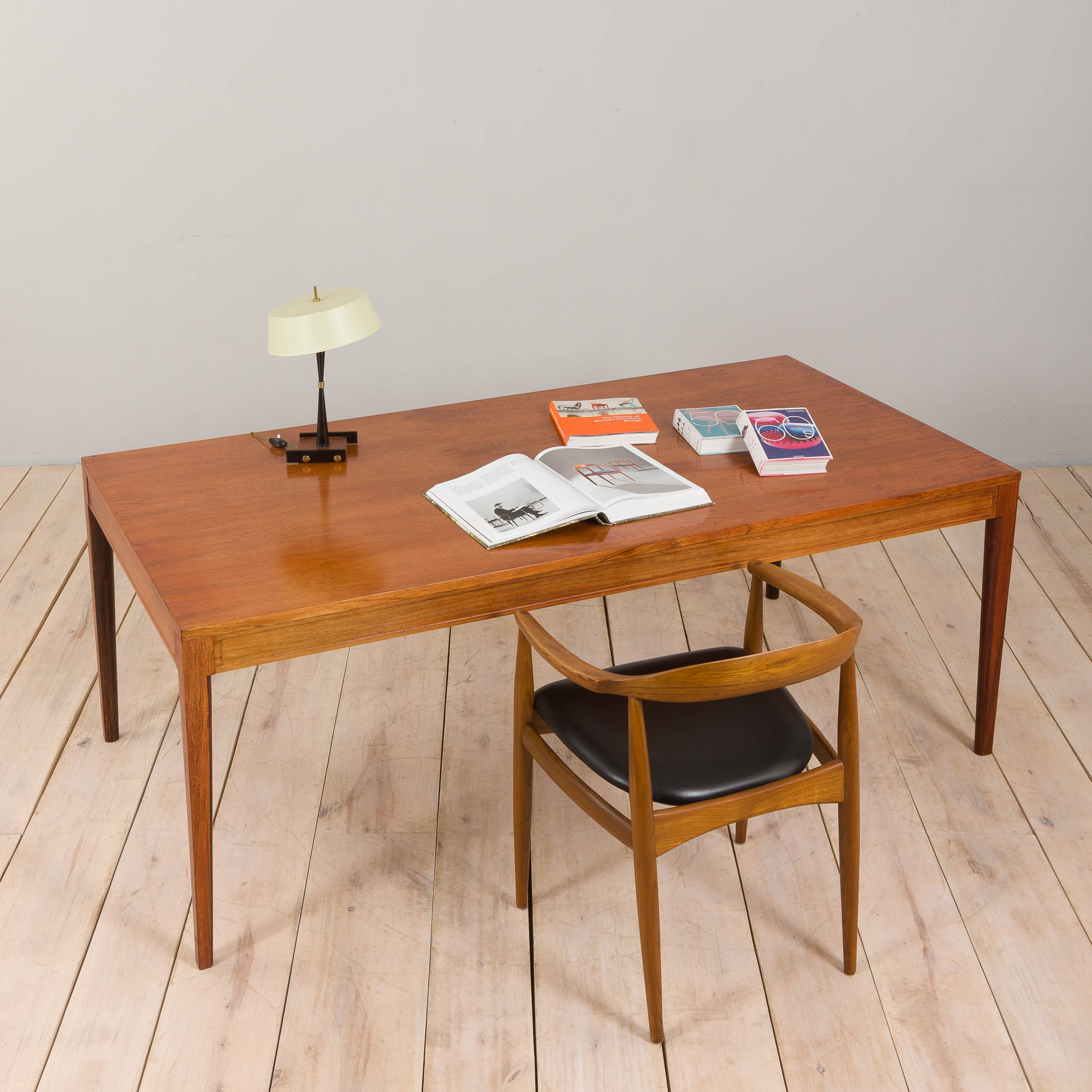 Bureau ou table à manger en palissandre, série Diplomat de Finn Juhl pour CADO, Danemark, années 1960