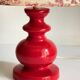 LAMPE Céramique Mûriers ANNEES 70