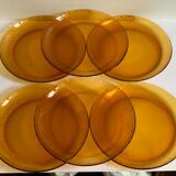 6 vintage plates