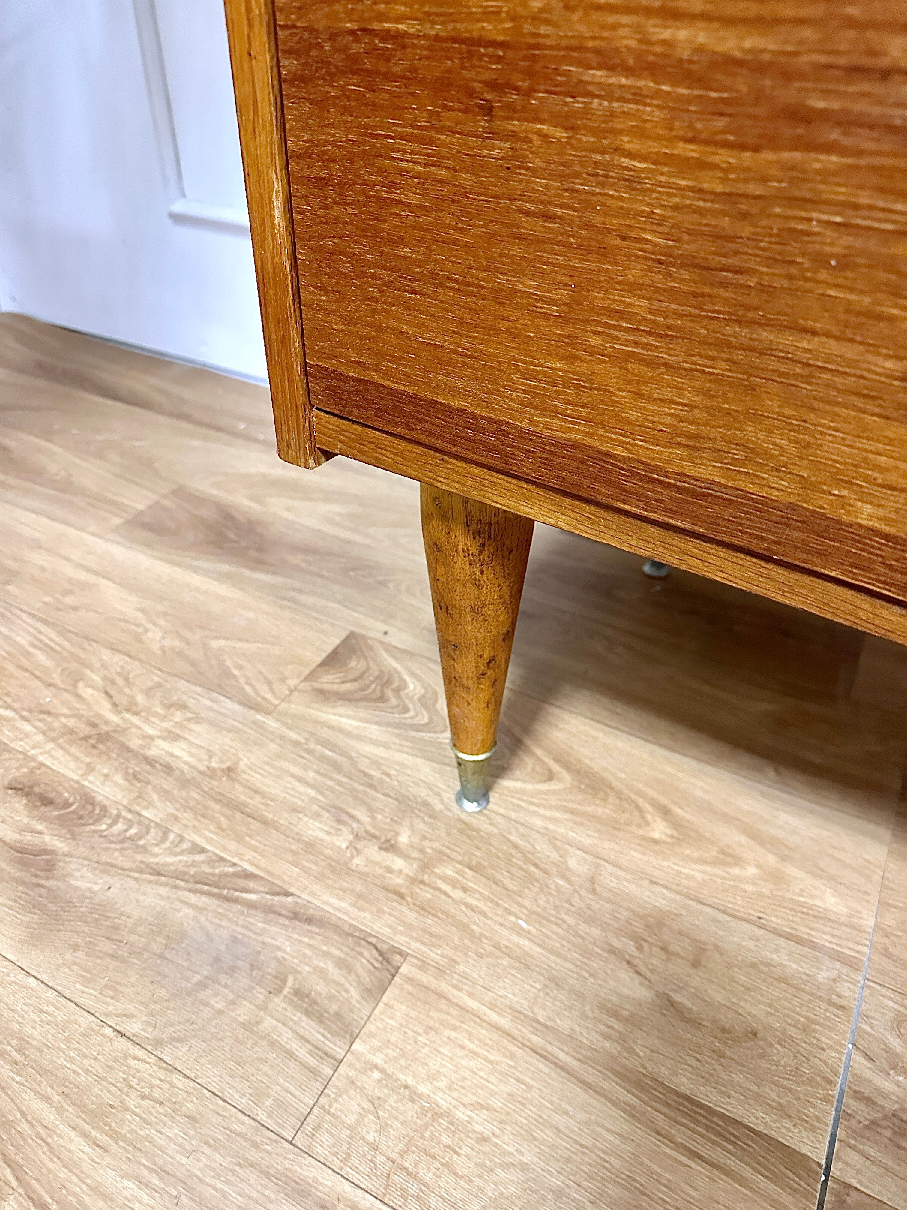 Vintage chiffonnier bobbin feet