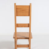 Set of 6 pine chairs by Roland Wilhelmsson for Karl Andersson & Söner Sweden 1960
