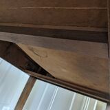 Wooden dining table