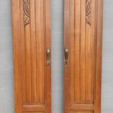 Pair of Art Deco carved doors