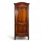 Louis Philippe style bonnetière in cherry wood