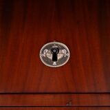 Antique chest of drawers with stone top, France, circa 1880. After restoration.