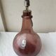 Bubble glass lamp base