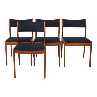 Set of 4 Vintage Danish Teak Chairs | Johannes Andersen | Idum Møbelfabrik