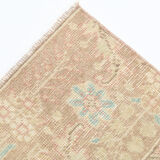 2x12 Persian Tabriz Runner Rug,71x357Cm