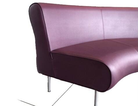 Canapé en cuir banquette en cuir