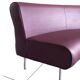 Canapé en cuir banquette en cuir