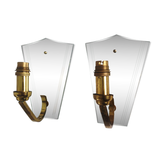 Duo wall light Art Deco