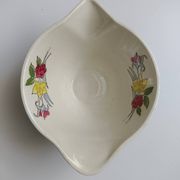 Saucière ancienne Ceranord Saint Amand à fleurs