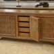 Cerused oak sideboard signed Maurice Rinck 1940s