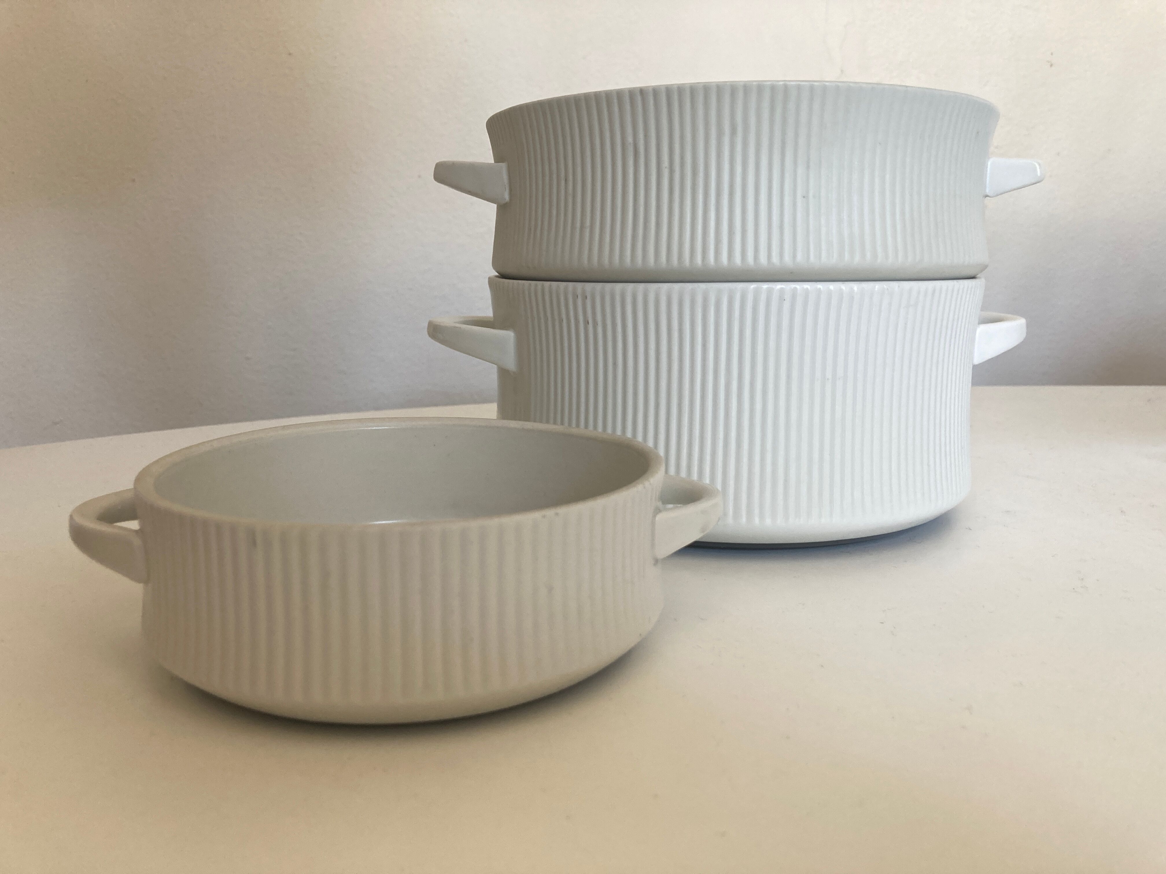 Set 3 salad bowls Flammfest Thomas Rosenthal Germany 1960