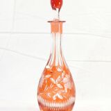 Amber pink Crystal Wine Decanter