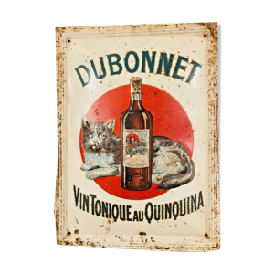 Tôle repoussée et bombée Dubonnet