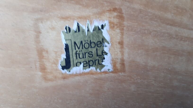 Rosewood coffee table 1970