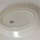 Plata oval iron earth A. Lebacqz & M. Bouchart St Amand Persian model