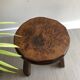 Tabouret tripode bois